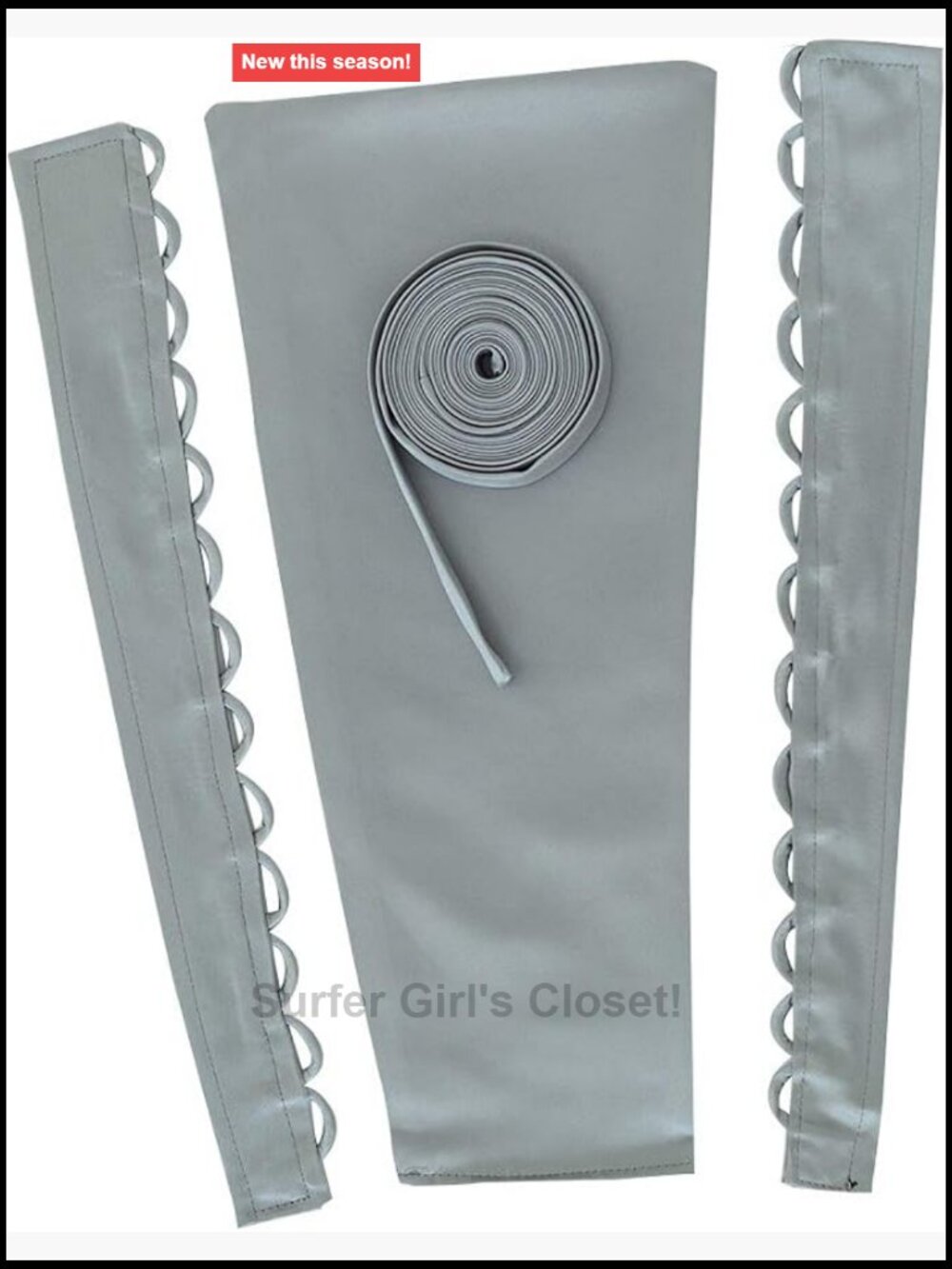 Satin Corset Back Kit Lace Up Zipper Replacement for Wedding Prom Dress